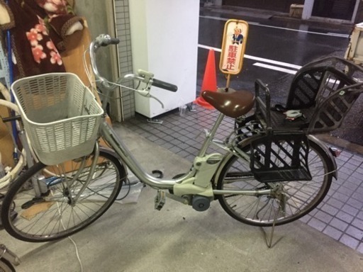 美品 パナソニック電動自転車