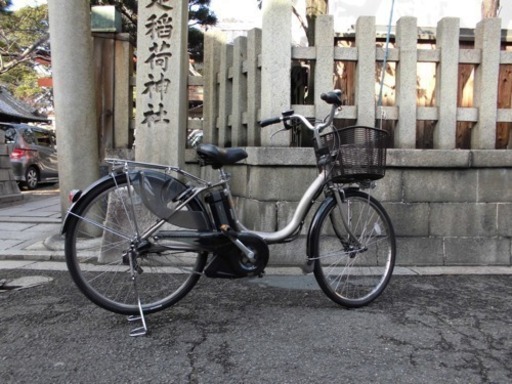 【京の楽チャリ】第4弾 ヤマハ　PAS ナチュラ M （アッシュゴールド） 電動アシスト自転車レンタル専門店にて使用しているので安心して乗ってもらえると思います