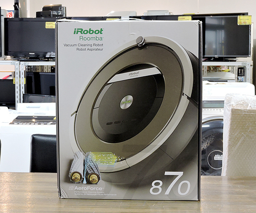 ○(Y)iRobot/アイロボット Roomba ルンバ870 ロボット掃除機 動作確認