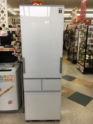 リサイクルマート大野城　17年製　SHARP　シャープ　４１５ℓ冷蔵庫　プラズマクラスター付