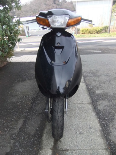 スズキ レッツ2（後期型） 中古実動車 バッテリー＆バックミラー新品