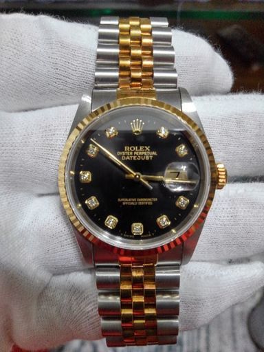 ROLEX16233G日本ROLEX正規品テンポイントダイヤ販売しましたのでありがとうございました。