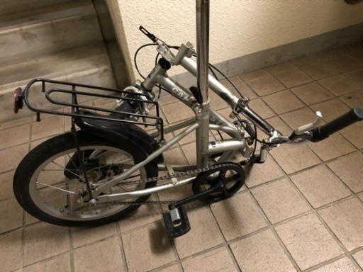 Captain Stag 折りたたみ 自転車 16インチ キャプテンスタッグ Mnbfx400 奈良の折りたたみ自転車 の中古あげます 譲ります ジモティーで不用品の処分