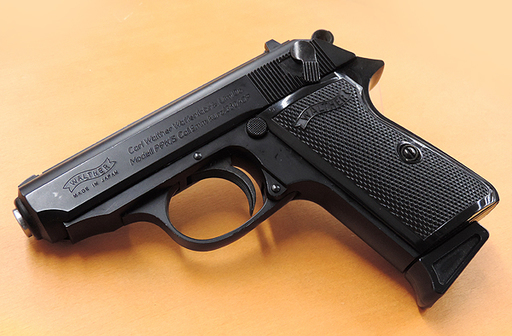 現状品 マルゼン ガスガン ブローバック ワルサー NEW PPK/S ブラックモデル NB-9800 サプレッサー/サイレンサー付属
