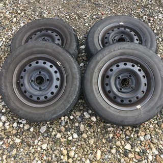 ホンダ純正鉄ホイール4本 145/80R12