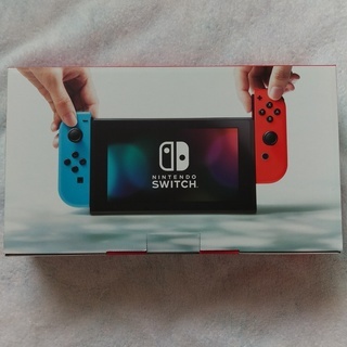 新品未開封】 任天堂 Nintendo Switch本体 ネオンブルー／レッド