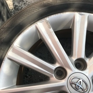 トヨタ カムリAV50系 24年式 17インチ純正ホイール、ブリジストンタイヤ