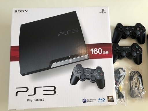 Play station 3 本体 (CECH-2500A 160GB) コントローラ1個