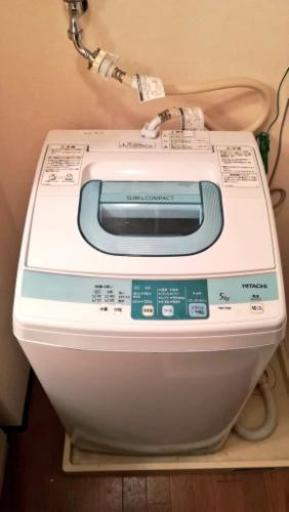 値下げ【日立】2014年型 全自動洗濯機 5kg