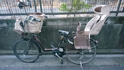土曜日朝までに御取り引きできる方！。訳あり緊急値下げ！アンジェリーノ アシスタ 子供乗せ 自転車