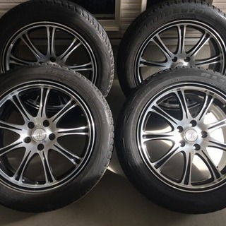 🉐【早い者勝ち❗️】ブラポリ18インチ スタッドレス タイヤ ❗️