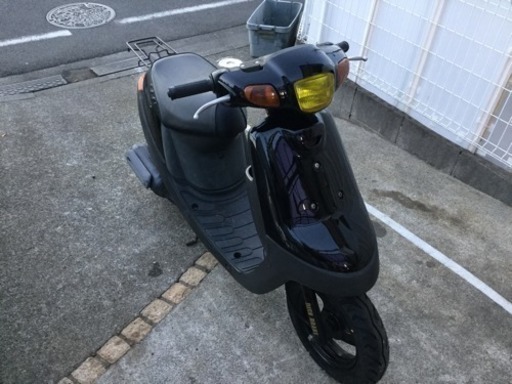 完売！ヤマハ アプリオ タイプ2 ②タイヤ前後 プラグ バッテリー ブレーキ前後新品  不動車無料引き取りで配達料無料。多数原付出品中！