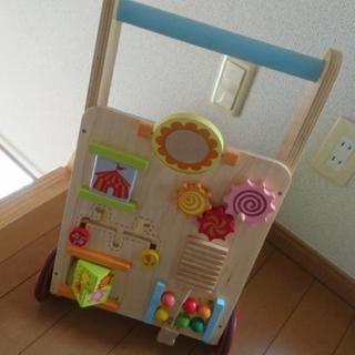 お座りから遊べる手押し車 福まめ 姫路のおもちゃ 知育玩具 の中古あげます 譲ります ジモティーで不用品の処分