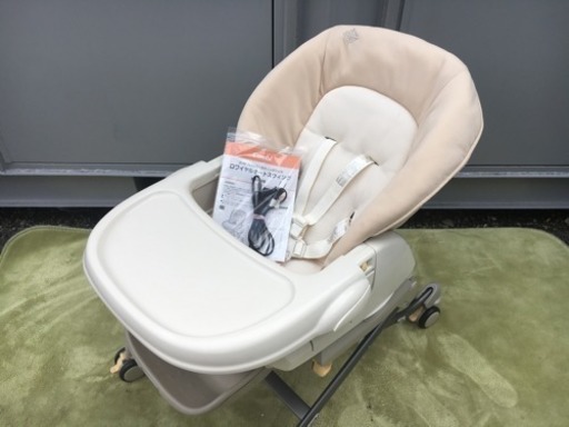 値下げ☆コンビ☆電動ハイローチェア☆ロワイヤルAT LY☆カバー清掃済み♫