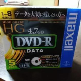 お話中。あげます★新品未開封 DVD-R 4.7GB★