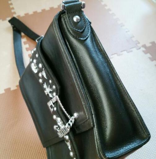 ジャンポールゴルチエ スカルスタッズ ショルダーバッグ