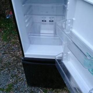 三菱冷蔵庫黒色 シャープ洗濯機 セット売り