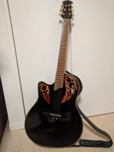 アコスティックギター　ovation レフトハンド