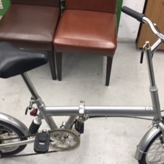 折り畳み自転車 サスペンション付き