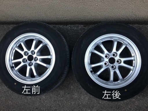 50系プリウス 15インチ タイヤホイールセット