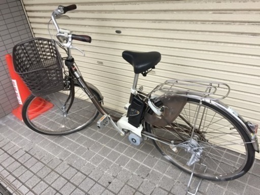 値段下げ 美品 panasonic 電動自転車 8Ahバッテリー
