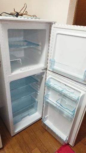 2ドア 冷凍 冷蔵庫 2016年製造