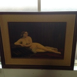 裸婦の油絵