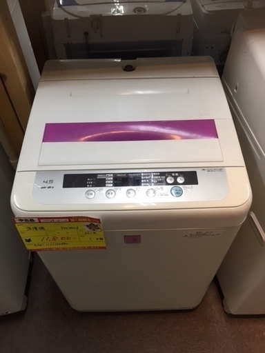 〔高く買取るゾウ八幡東店　直接取引〕ﾊﾟﾅｿﾆｯｸ　洗濯機　4.5ｋｇ