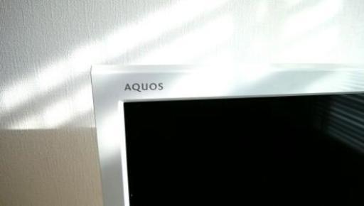 aquos sharp LC-24K30-W 24インチ TV 白　極めて美品