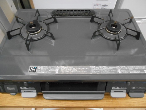 【高く買取るゾウ行橋店】リンナイ LPガス専用 ガスコンロ RT64JH-R 15年製【行橋市行事 直接引取】
