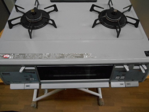 【高く買取るゾウ行橋店】リンナイ LPガス専用 ガスコンロ RT62VHT-L 14年製【行橋市行事 直接引取】