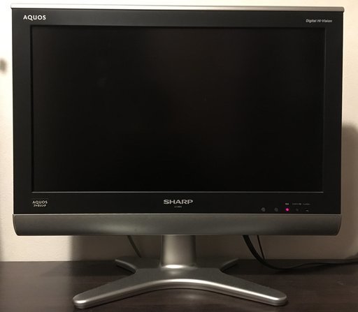 型テレビ Sharpアクオス Yuko 渋谷のテレビ 液晶テレビ の中古あげます 譲ります ジモティーで不用品の処分