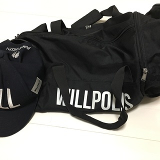 BUMP OF CHICKEN WILLPOLISグッズ キャップ&ドラムバッグ 美品
