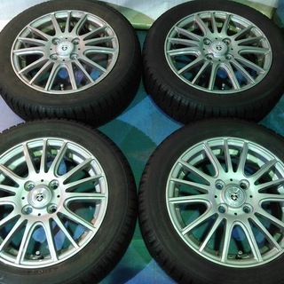 冬用 2015年155/65R14 【~95％富山】タント ムーヴ ミラ イース ジーノ ムーブ デイズ EK ワゴンR Nボックス N-BOX 『富山市手渡しもOK』中古4本