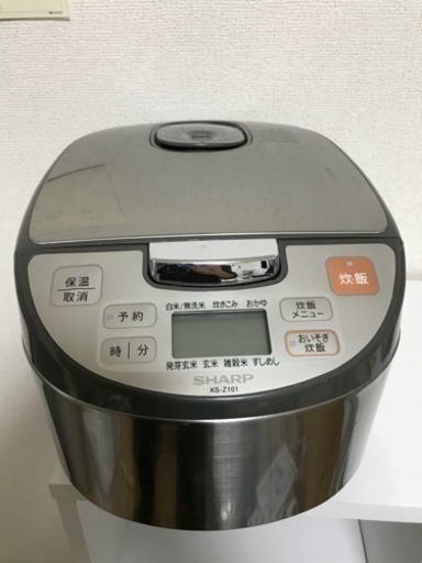sharp5合炊飯器2016年購入！