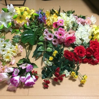 【美品】造花 約65本 まとめ売り