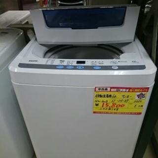 サンヨー 全自動洗濯機6K ASW-60-D 2010年製 中古...