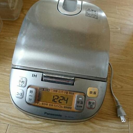 問い合わせ中 炊飯器 Panasonic やや難あり