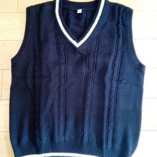 紺色ベスト&セーター(サイズ150)