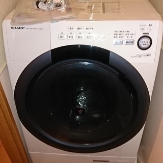 シャープ　ドラム式洗濯乾燥機