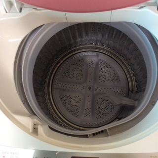 【送料無料・設置無料サービス有り】洗濯機 2015年製 SHARP ES-GE60R-P 中古
