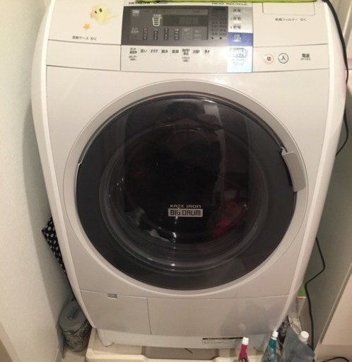 2万円割引☆日立ドラム式洗濯機【美品】洗濯から乾燥まで