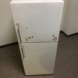 2008年製 無印良品 冷蔵庫 差し上げます。