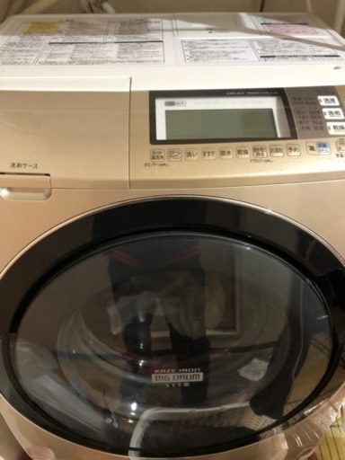 ドラム式洗濯機 HITACHI BD-S7400 本体のみ 2012年製