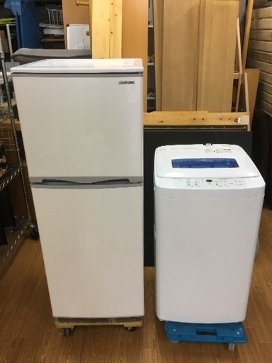 一人暮らし 冷蔵庫\u0026洗濯機 セット