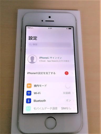 iPhone5s☆16GB☆SoftBank☆美品☆シルバー☆程度良好