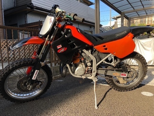 kdx125sr 新品パーツ大量投入 腰上OH済み！