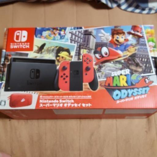 【大特価1/26まで　新品未使用】任天堂スイッチ　スーパーマリオオデッセイセット