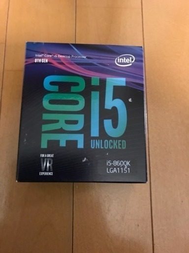 PCパーツ Intel CPU Core i5-8600K 3.6GHz