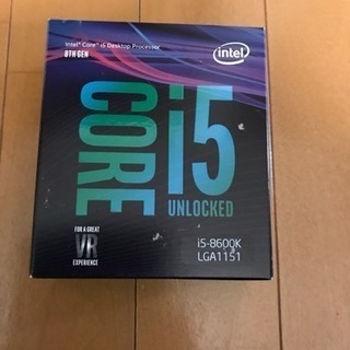 Intel CPU Core i5-8600K 3.6GHz